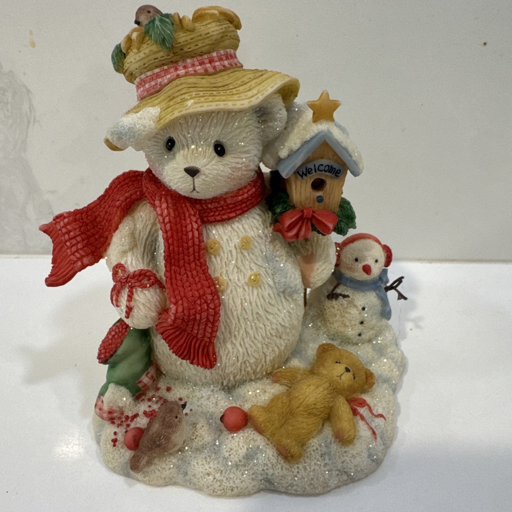 2000 Cherished Teddies Merry 'In The Meadow We Can Build A Snowman 706906 CT19